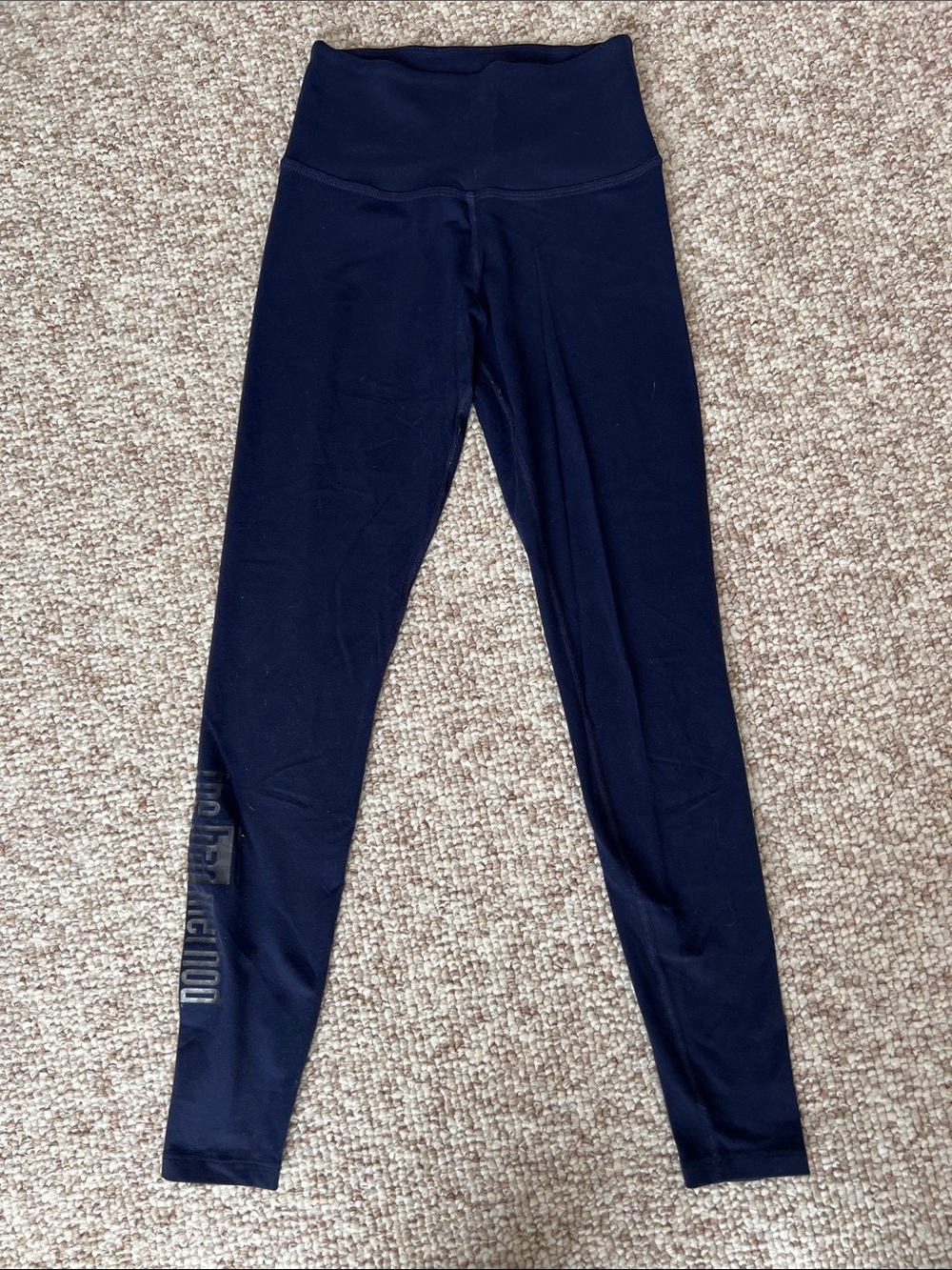 Beyond Yoga Navy High-Waist 25” inseam Performance Leggings